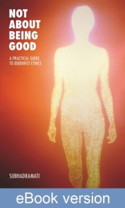 Not About Being Good DRM-free eBook (epub & mobi formats) by Subhadramati