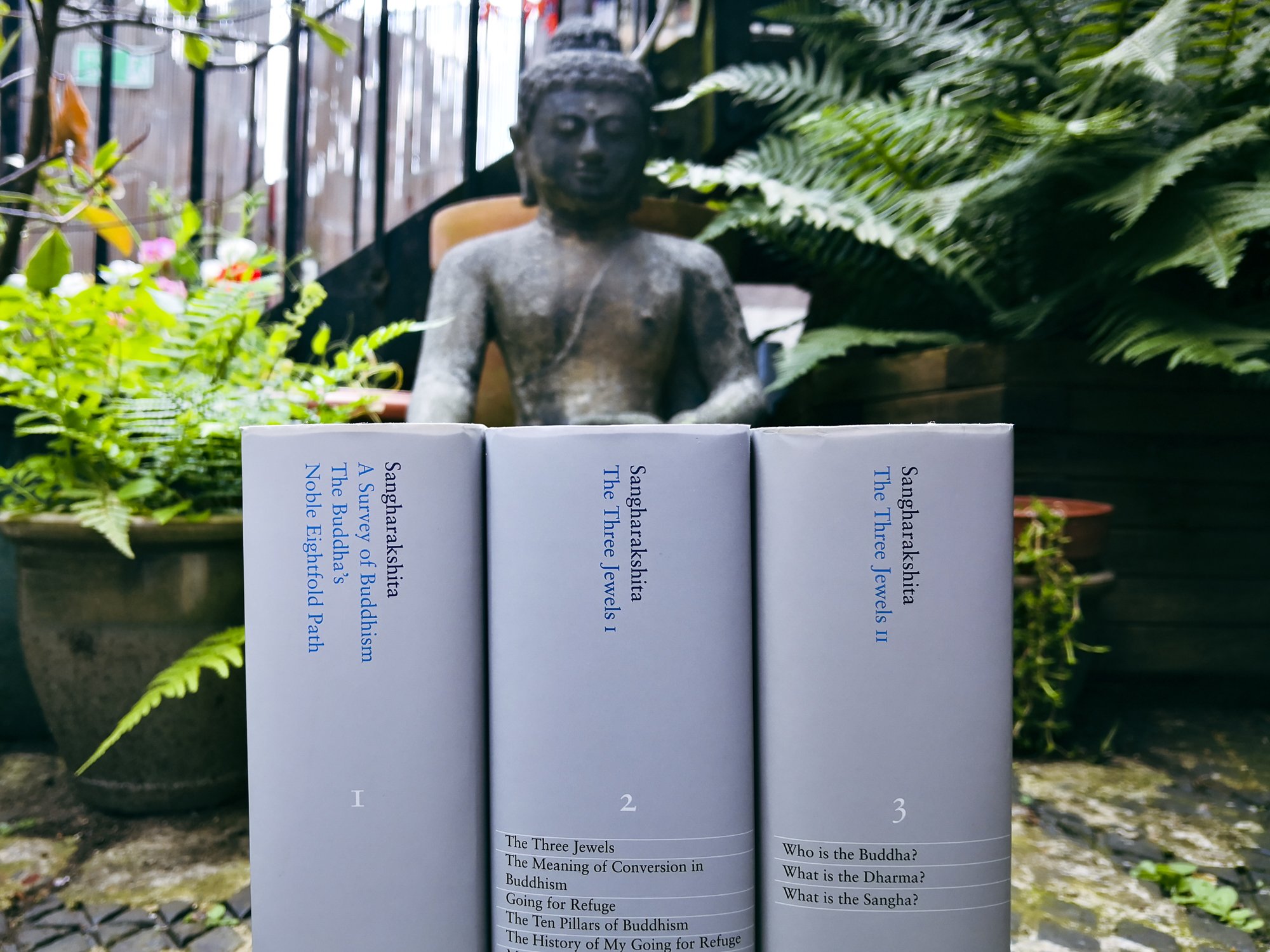 scw-buddha-volumes Sangharakshita Complete Works volumes